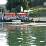 Przeprawa promowa na jeziorze Solińskim