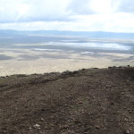 Widok na Ngorongoro.