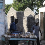 Uliczny handel w Mombasie
